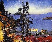 George Wesley Bellows Evening Blue china oil painting artist